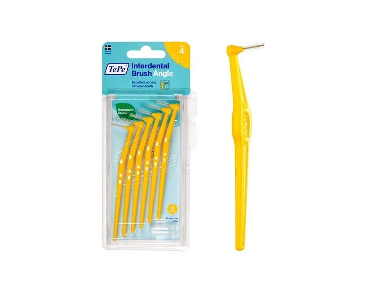Tepe Angle Yellow Blister 6 Pieces