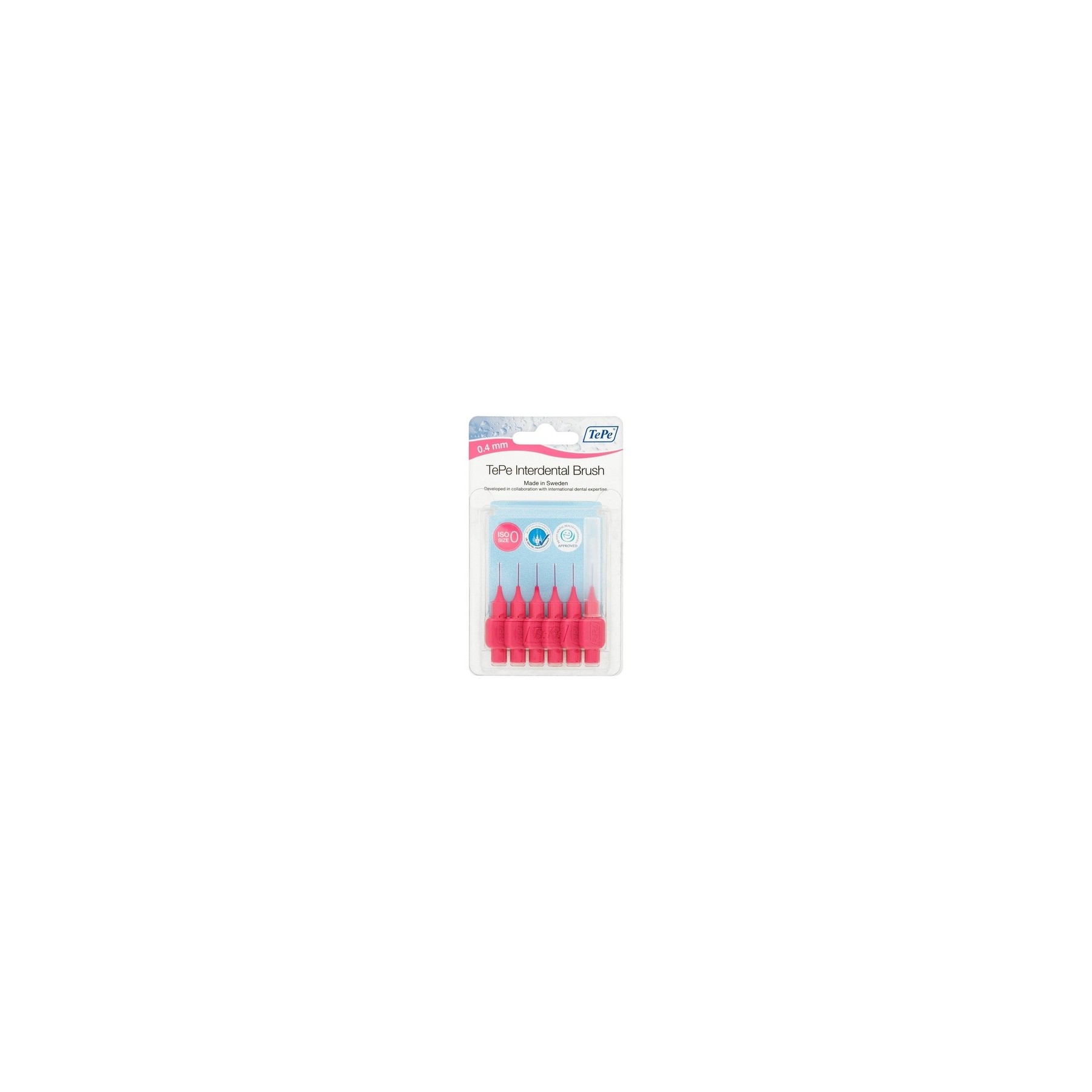 TePe Interdental Brushes Pink 0.4mm