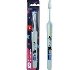 TePe Kids Select Compact X-Soft Ages 3+ Extra Soft and Fun Zoo Animal Design Children's Toothbrush 1 Count
