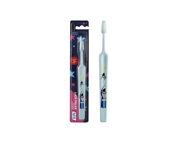 TePe Kids Select Compact X-Soft Ages 3+ Extra Soft and Fun Zoo Animal Design Children's Toothbrush 1 Count