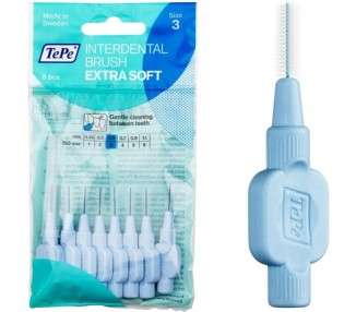 TePe Interdental Brushes Blue Extra Soft Size 3