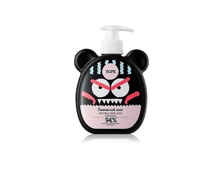 Yope Natural Coconut and Mint Hand Soap for Kids 400ml
