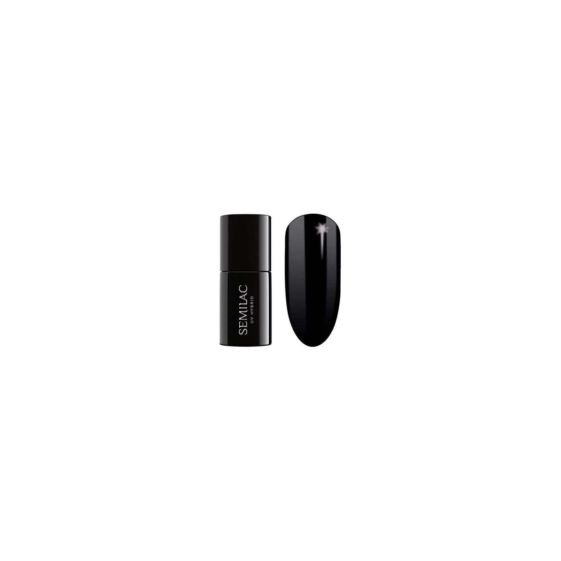 Semilac UV Nail Polish 300 Perfect Black 7ml