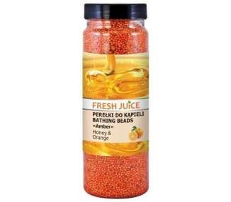 Fresh Juice Honey Smoothing Orange Extracts Scent Bathing Beads 450ml