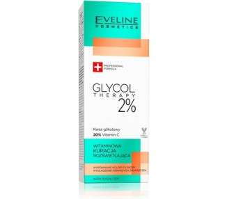 Eveline Glycol Therapy 2% Brightening Vitamin Treatment 18ml