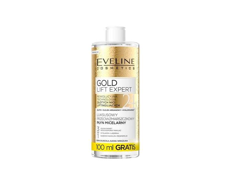 Eveline Cosmetics Gold Lift Expert Micellar Liquid 500ml