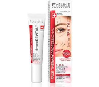 Eveline Cosmetics Ftp Dermorevital Serum Reduces Wrinkles Eye/Lips/Face 15ml