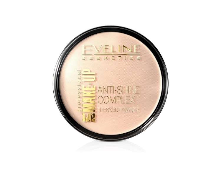 Eveline Cosmetics Art Make-Up Anti-Shine Complex Pressed Powder 32 Natural