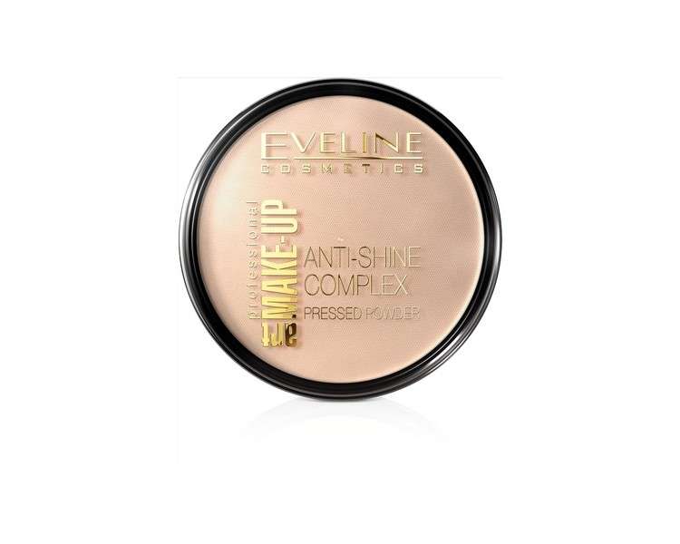 Eveline Cosmetics Art Makeup Anti-Shine Complex Pressed Powder 31 Transparent