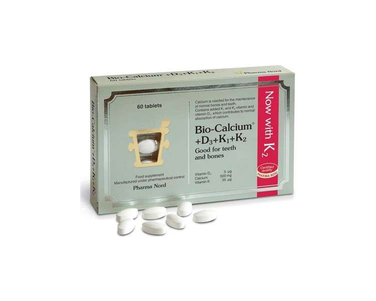 Pharma Nord Bio Calcium D3 K 60 Tablets