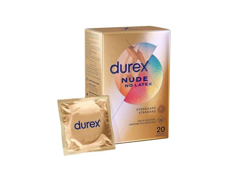 Durex Condoms Transparent One Size 20 Count