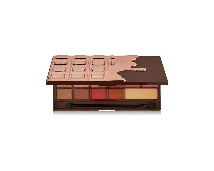 I Heart Revolution Eye Shadow Palette I Heart Chocolate Rose Gold Mixed 1 count