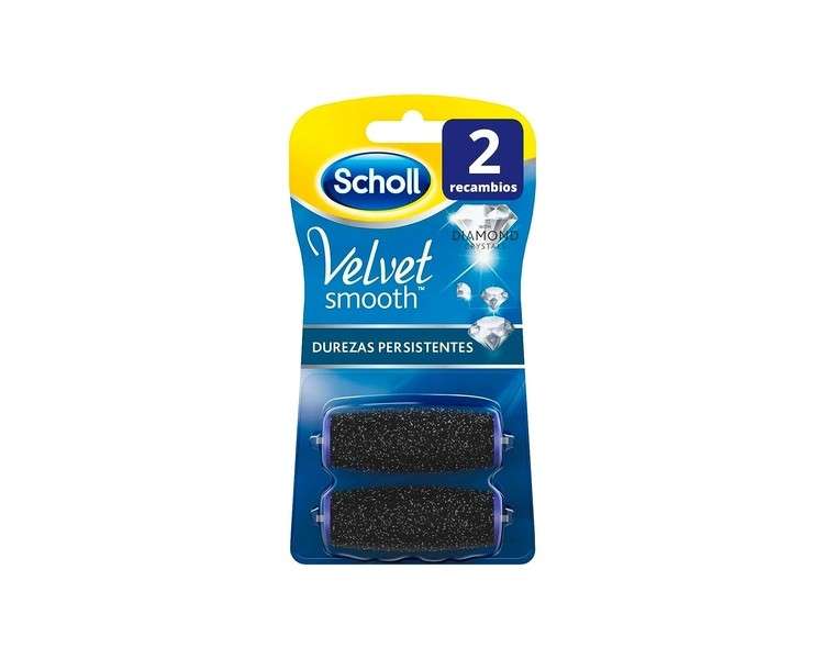 Scholl Velvet Smooth Replacement Roller for Electric Hard Skin Remover Persistent Hardnesses