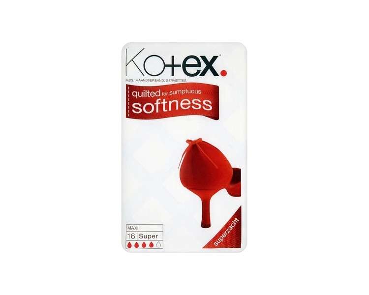 Kotex Maxi Super 16 Pads