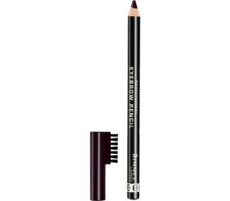 Rimmel Eyebrow Pencil Black Brown 1.4g