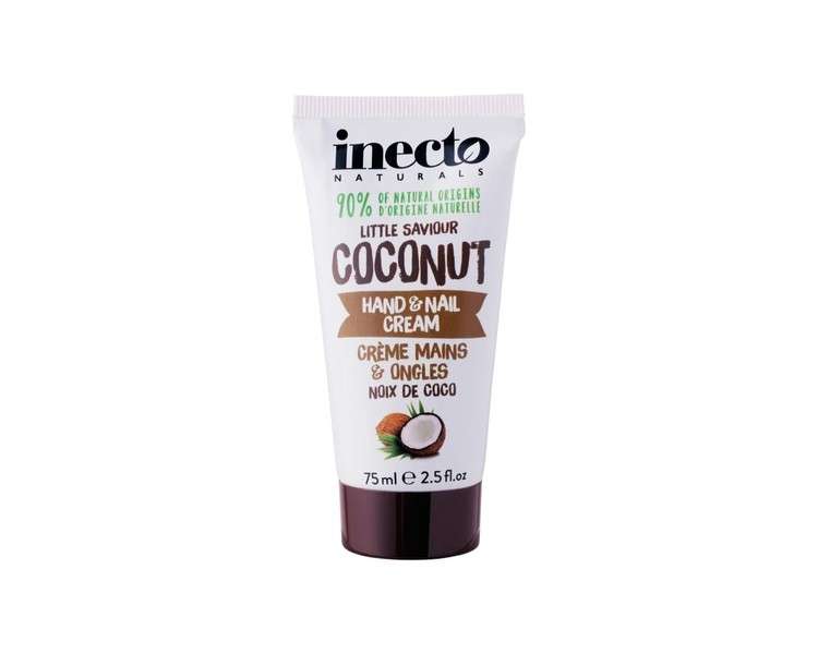 Inecto Coconut Natural Hand and Nail Cream 75ml