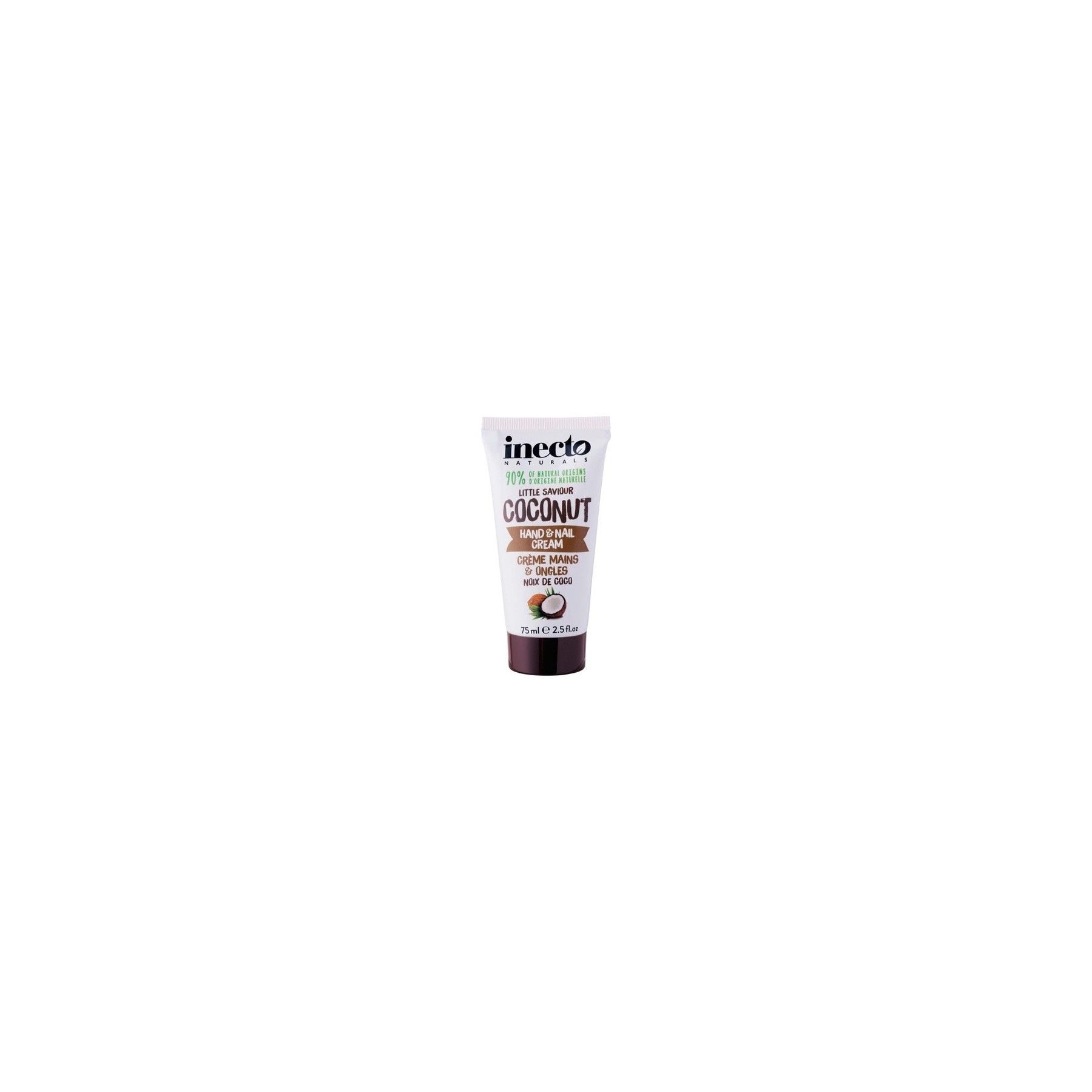 Inecto Coconut Natural Hand and Nail Cream 75ml