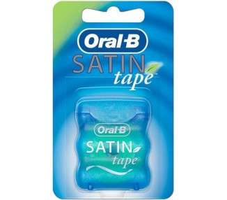 Oral-B Satin Tape Mint Dental Floss 25m Plaque Remover