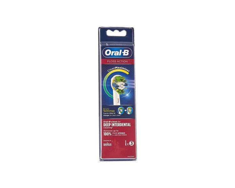 Oral-B EB25-3 Floss Action Electric Toothbrush Head