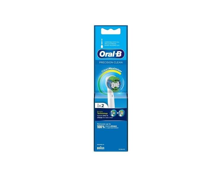 Oral-B Precision Clean Electric Toothbrush with 2 Replacement Heads