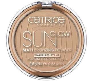 Catrice Sun Glow Matt Bronzing Powder Waterproof 9.5g - Universal Bronze