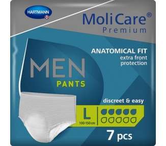 MoliCare Premium Men Pants for Incontinence 5 Drops Size L 7 Pieces