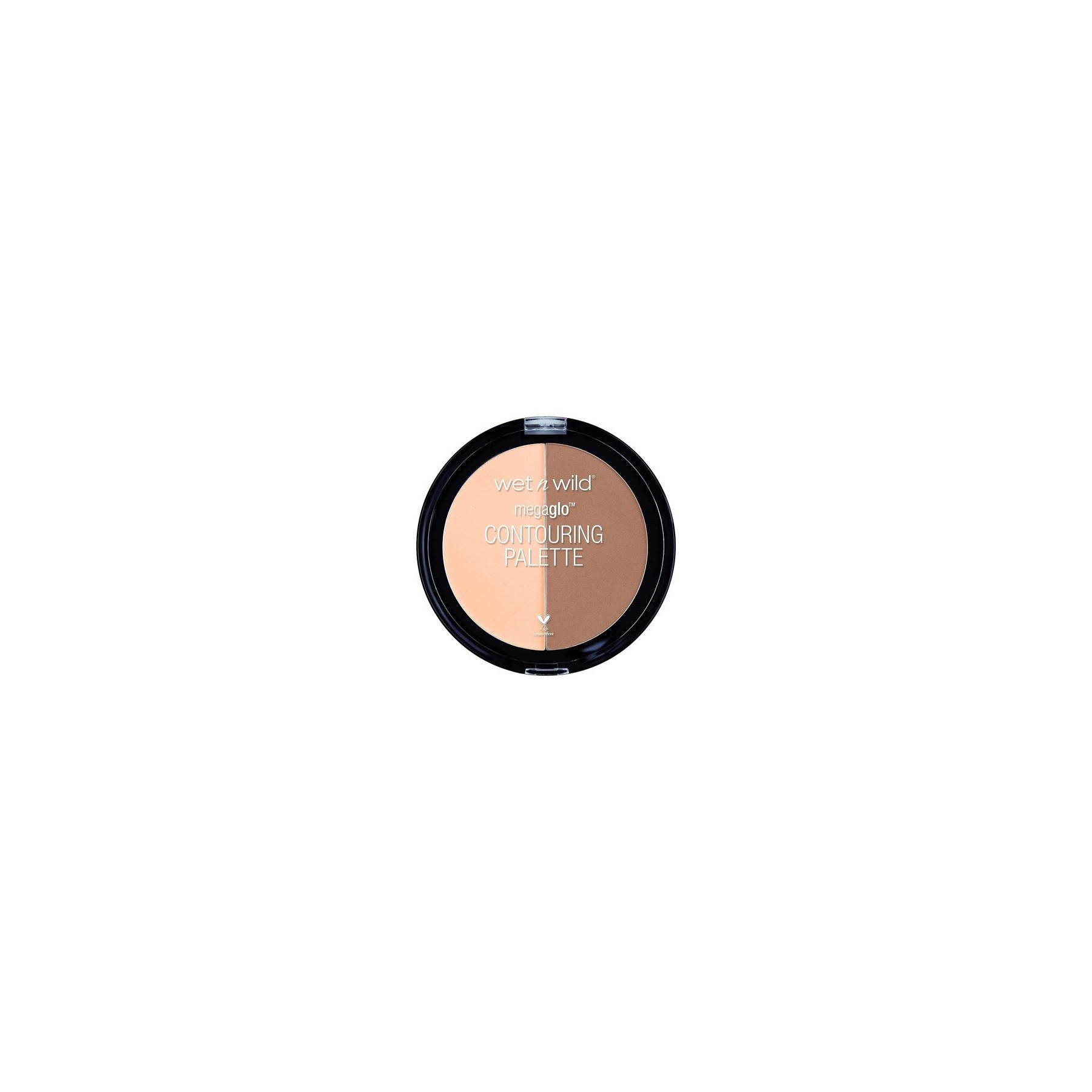 Wet 'n' Wild MegaGlo Contouring Palette Contouring Powder Duo for a Flawlessly Sculpted Face Dulce De Leche