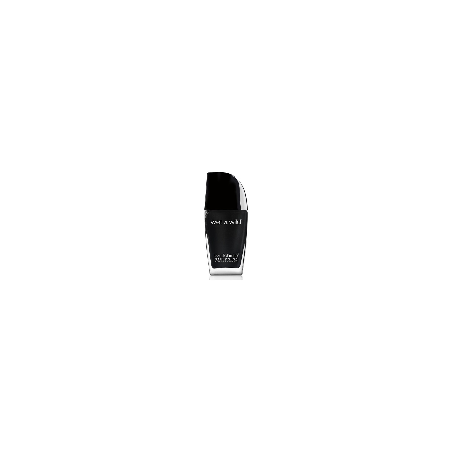 Wet 'n' Wild Wild Shine Nail Color Black Crème 12ml