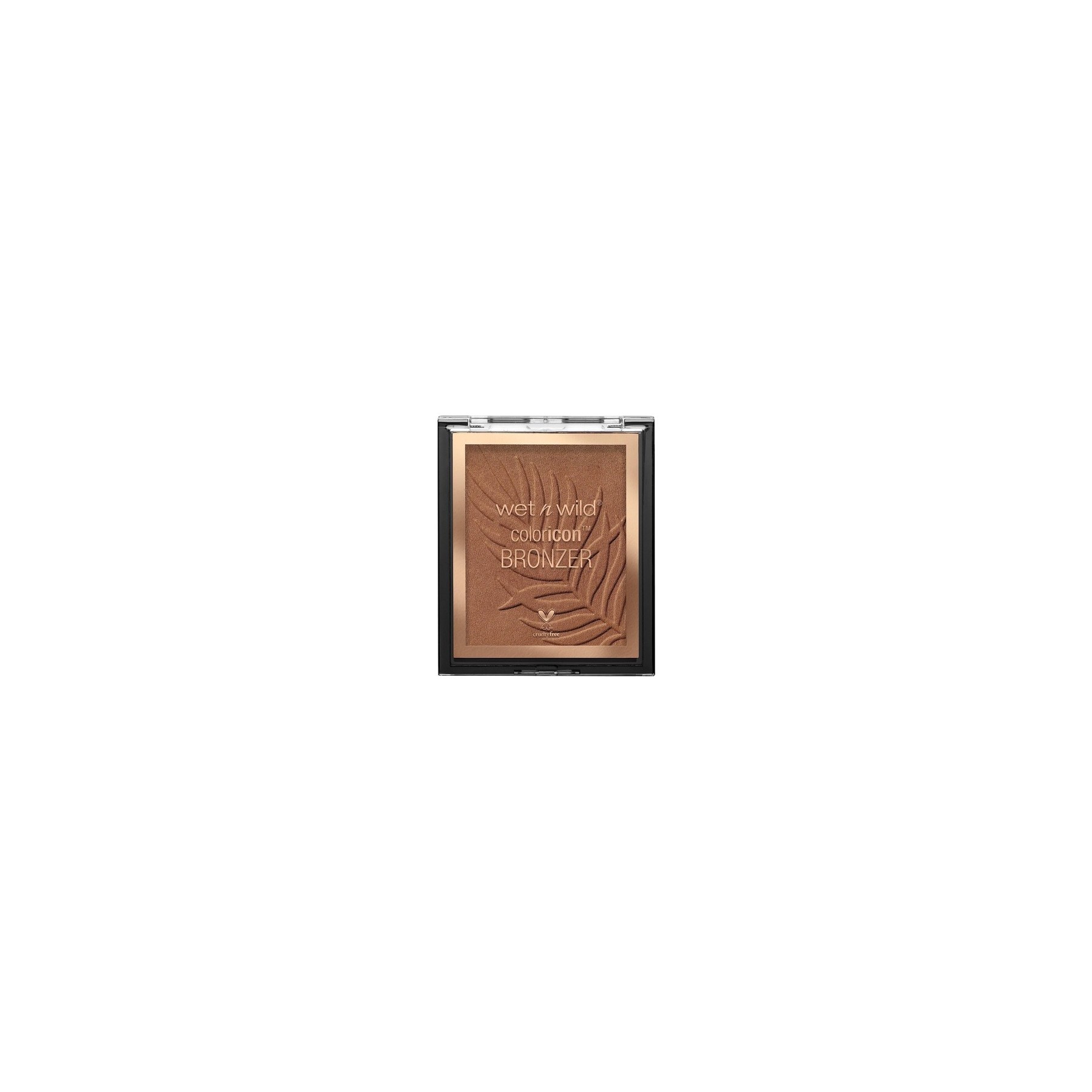 Wet 'n' Wild Color Icon Bronzer Soft and Creamy Bronzer with Gel-infused Long-wearing Formula Vegan What Shady Beaches