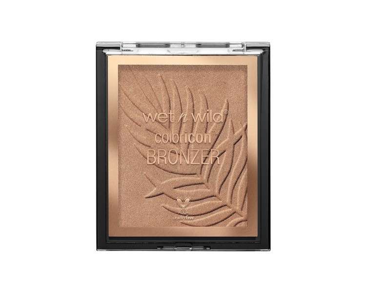 Wet n Wild Color Icon Bronzer Soft and Creamy Bronzer with Gel-infused Long-wearing Formula Vegan Ticket To Brazil
