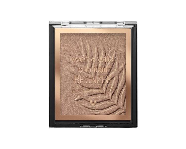 Wet n Wild Color Icon Bronzer Soft and Creamy Bronzer with Gel-infused Long-wearing Formula Vegan Palm Beach Ready