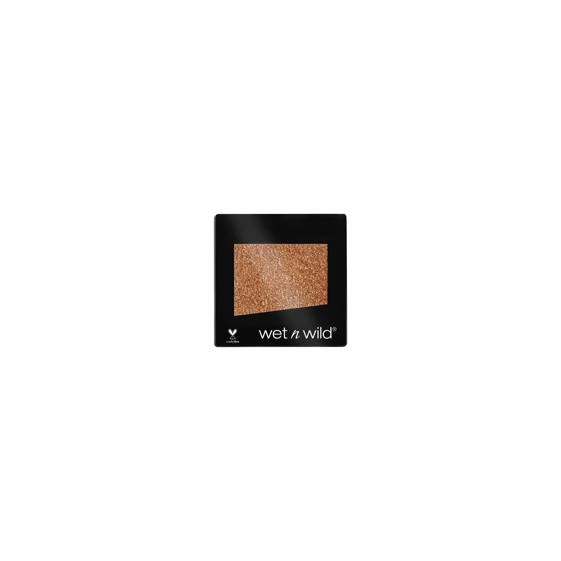 Wet 'n' Wild Color Icon Glitter Single Eyeshadow Hydrating Formula Silky Texture Professional Makeup Brass One Size