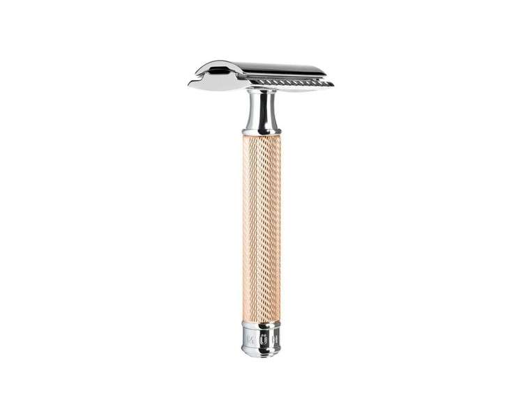 MÜHLE Traditional Safety Razor Rosegold Closed Comb