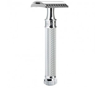 MÜHLE R41 TWIST Safety Shaving Razor Open Comb Design for Wet Shaving