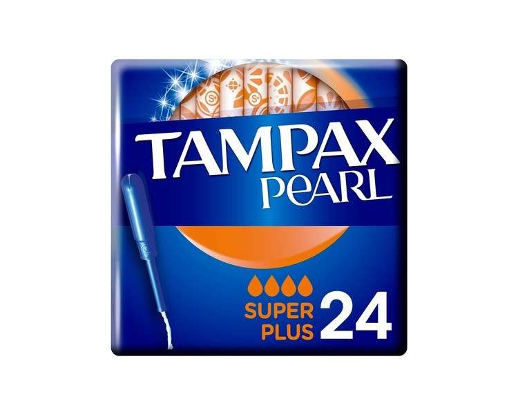 Tampax Pearl Super Plus 24 Tampons