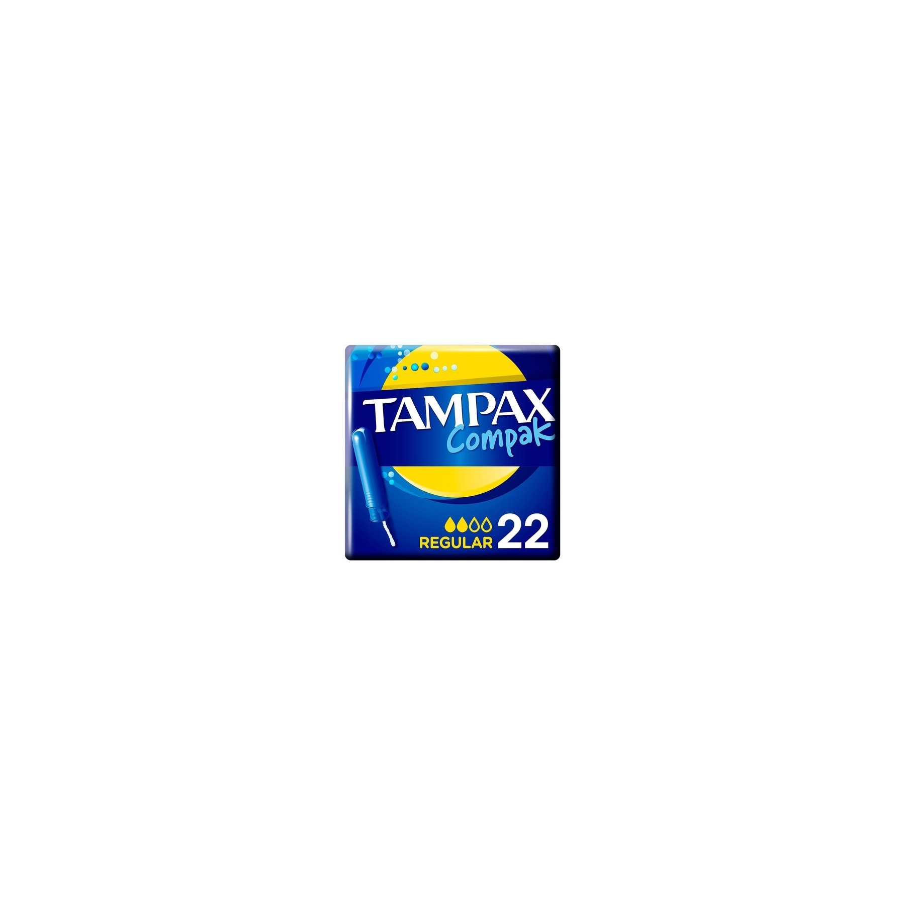 Tampax Compak Regular Tampons with Applicator