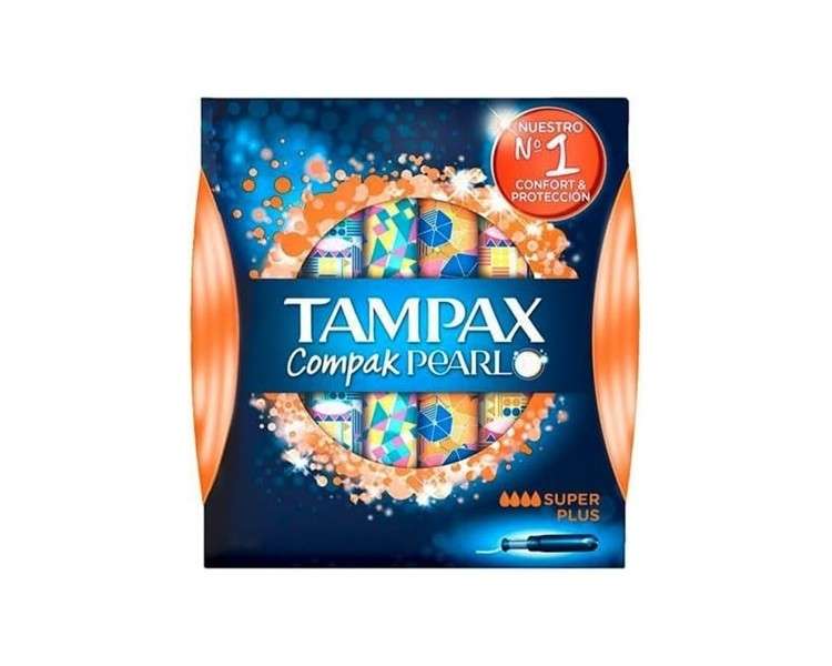 Tampax Compak Pearl Tampons Normal 36 Super Plus