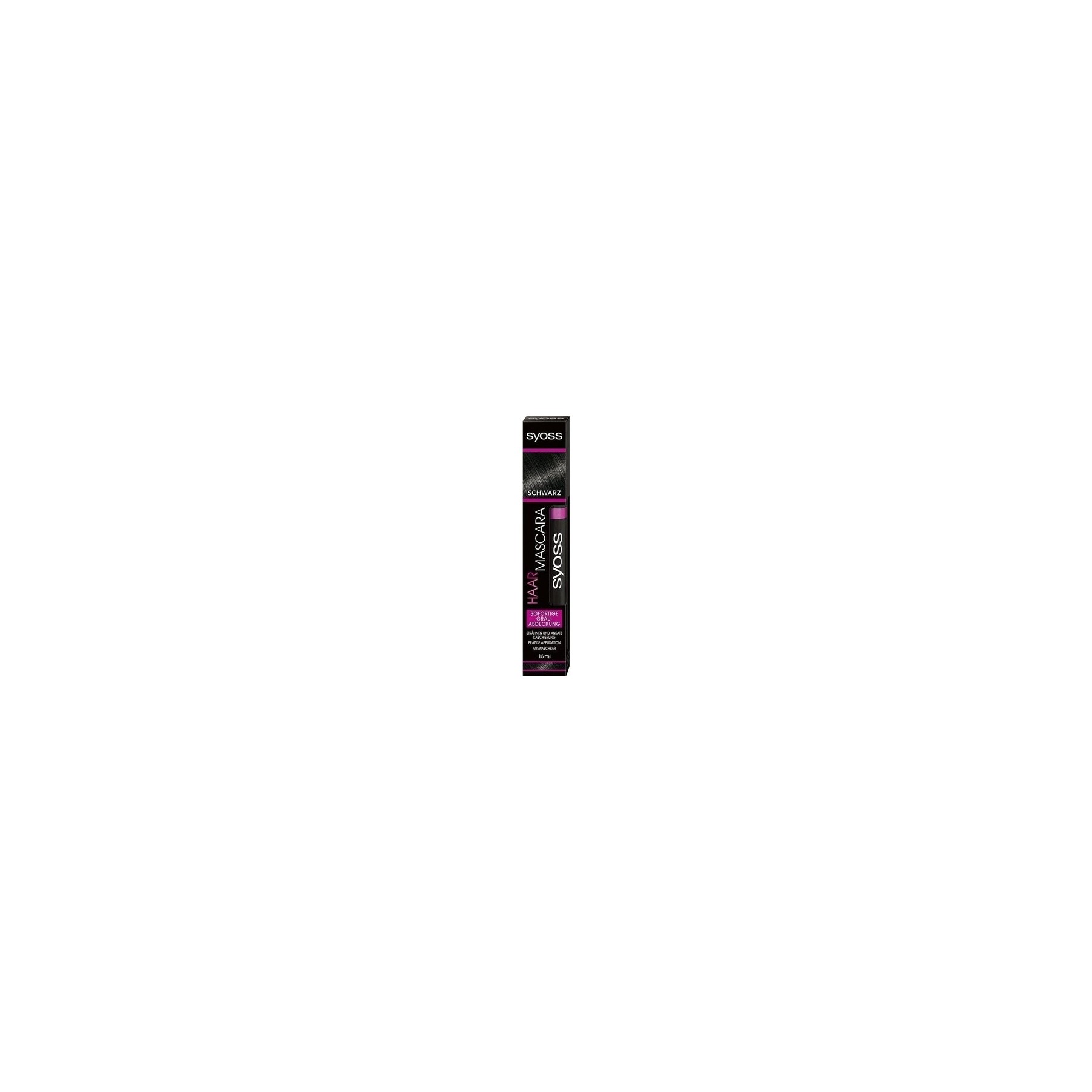 SYOSS Hair Mascara Black Instant Grey Cover 16ml