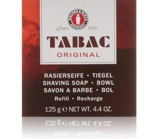 Tabac Original Refill Shaving Soap for Bowl 125g - Since 1959