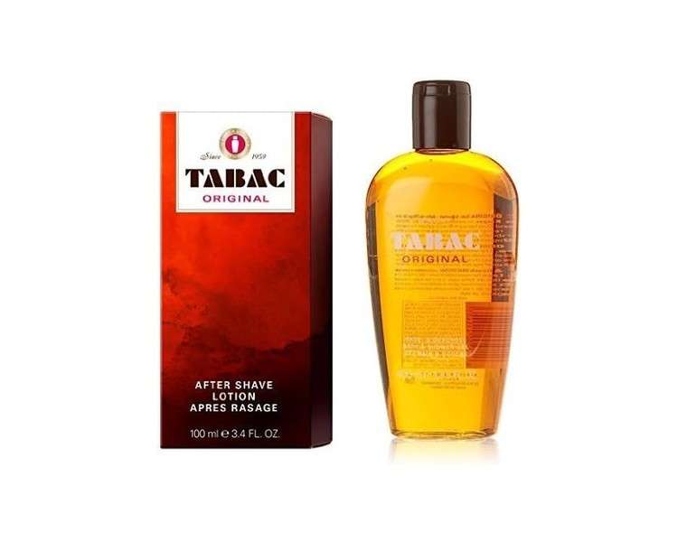 Tabac Original After Shave Lotion Refreshing Razor Water for Men's Skin 100ml