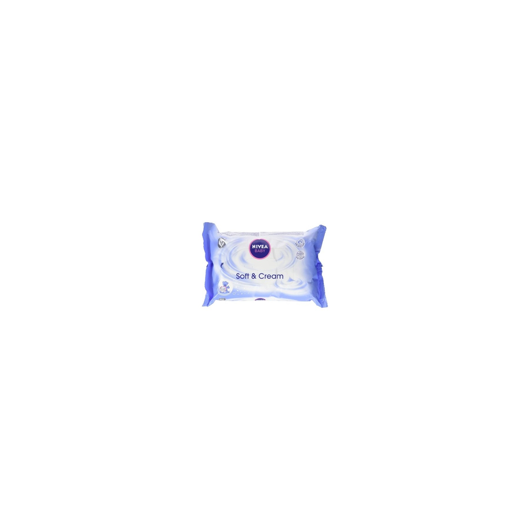 Nivea Soft and Cream Wipes 63ml