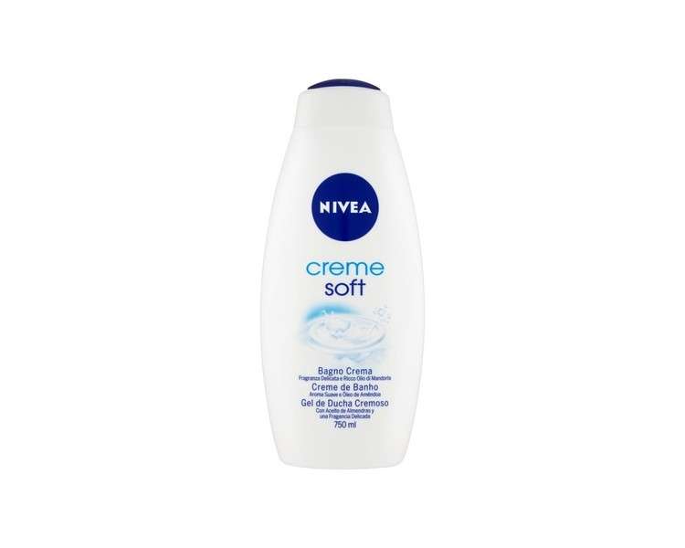 NIVEA Creme Soft Bath Cream Delicate Fragrance 750ml