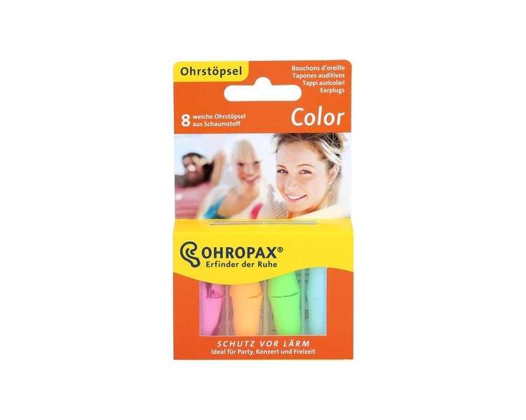 Ohropax Earplugs Colour 1