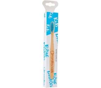 Nordics Organic Care Eco Kids Bamboo Toothbrush with Blue Bristles