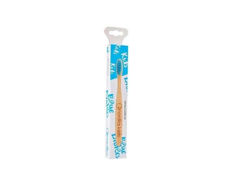 Nordics Organic Care Eco Kids Bamboo Toothbrush with Blue Bristles