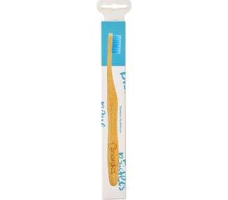 Nordics Organic Care Eco Bamboo Toothbrush with Blue Bristles