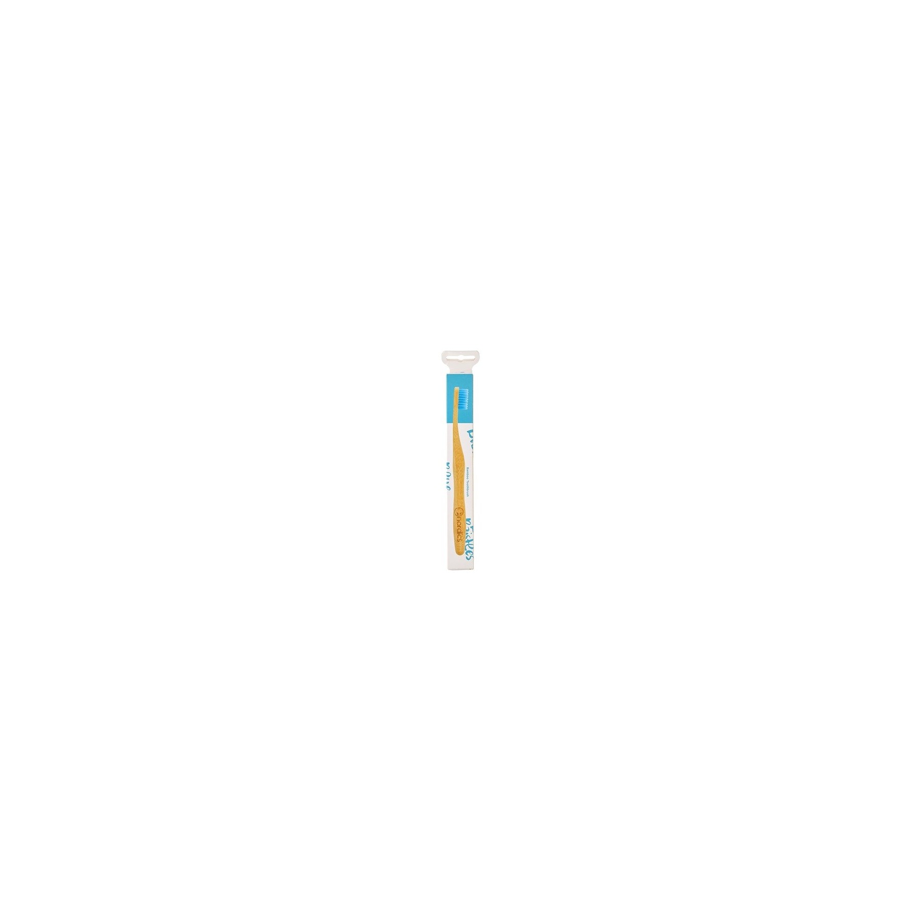 Nordics Organic Care Eco Bamboo Toothbrush with Blue Bristles