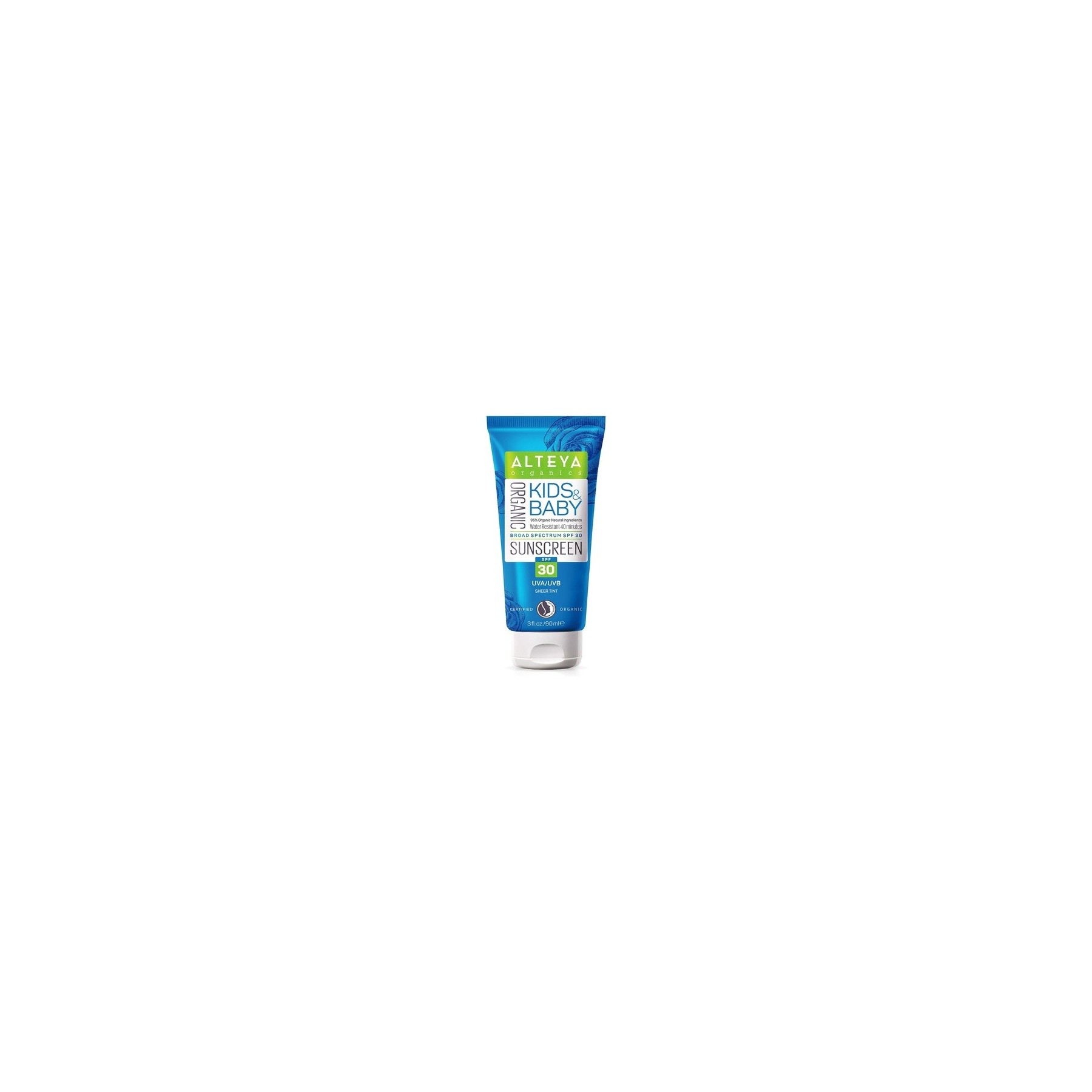 Alteya Kids & Baby Sunscreen NaTrue Certified Organic Skin Care 90ml