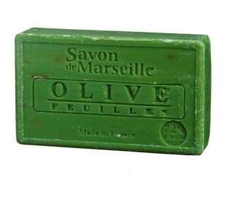 Marseille Soap with 72% Olive Oil Leaves