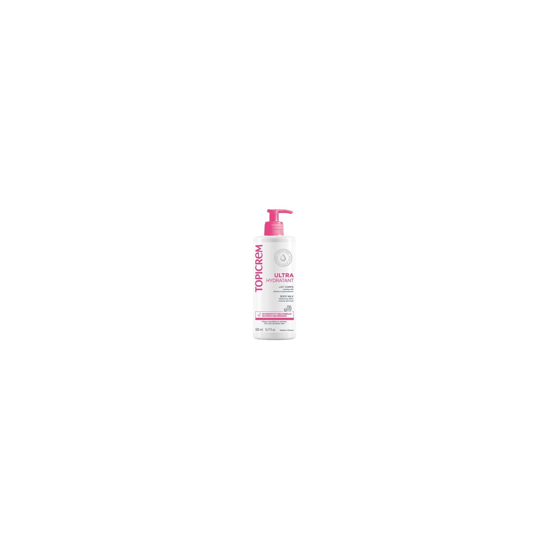 Topicrem Ultra-Moisturising Body Milk 500ml